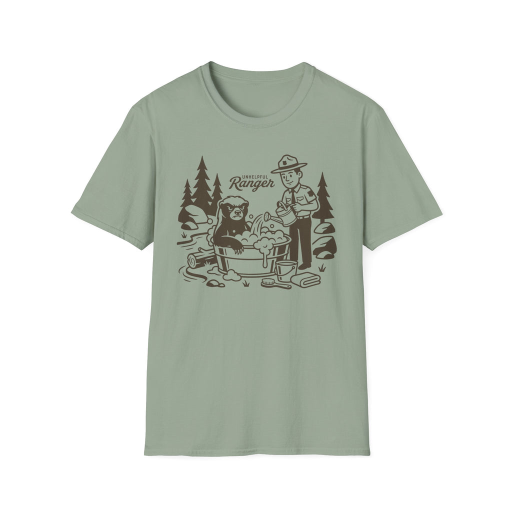 Honey Badger Bath Time T-Shirt