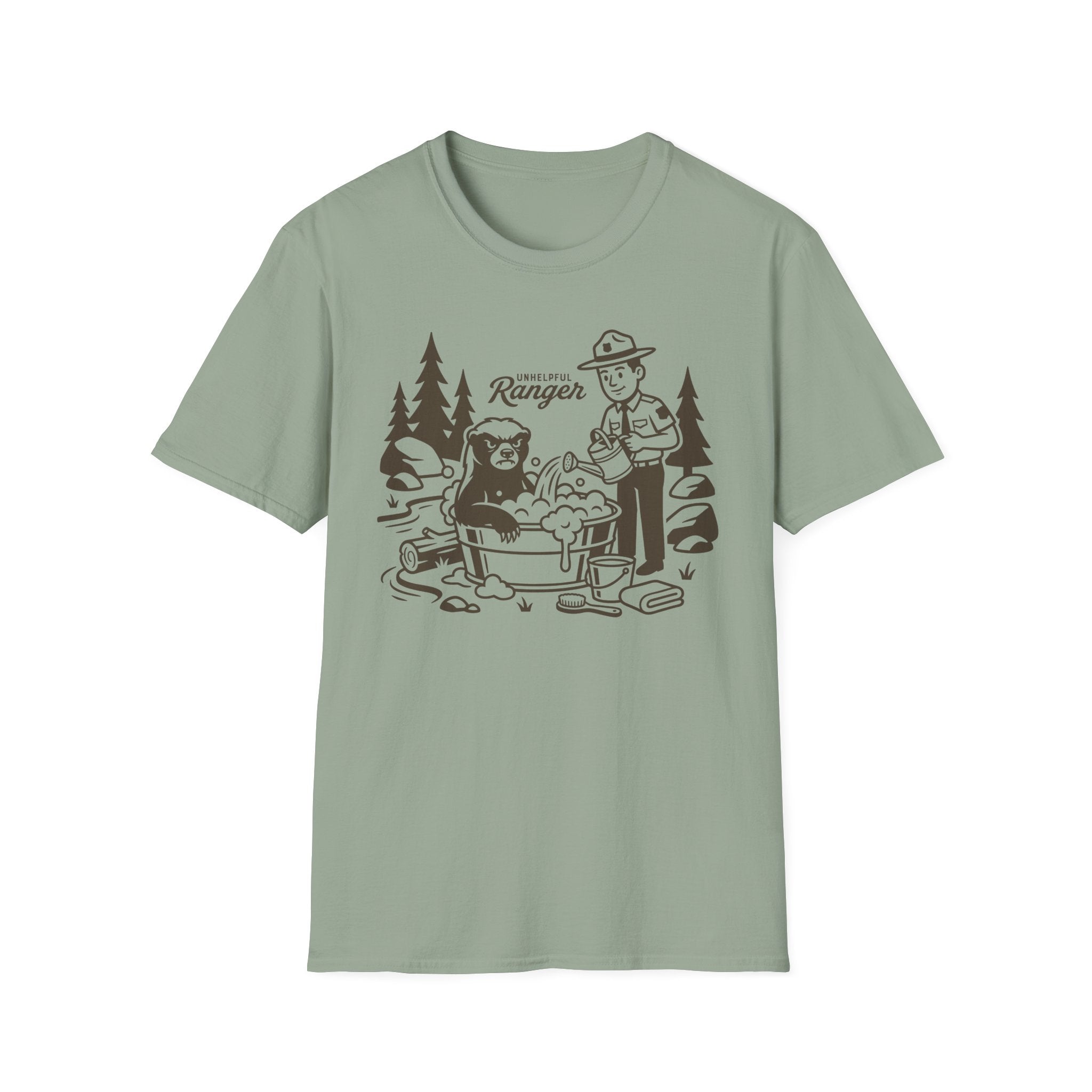 Honey Badger Bath Time T-Shirt