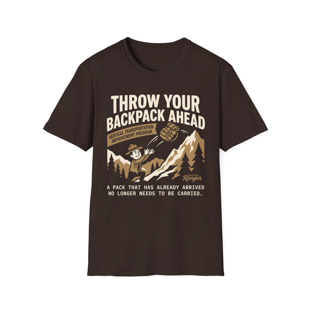 Throw Your Backpack Ahead T-Shirt