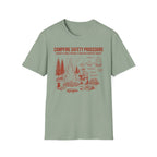 Campfire Safety Procedure T-Shirt