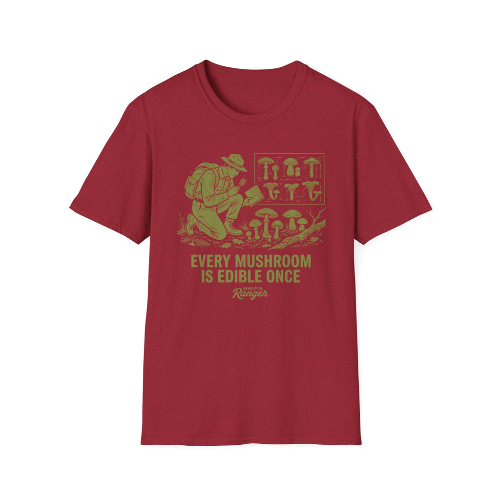 Every Mushroom is Edible Once T-Shirt