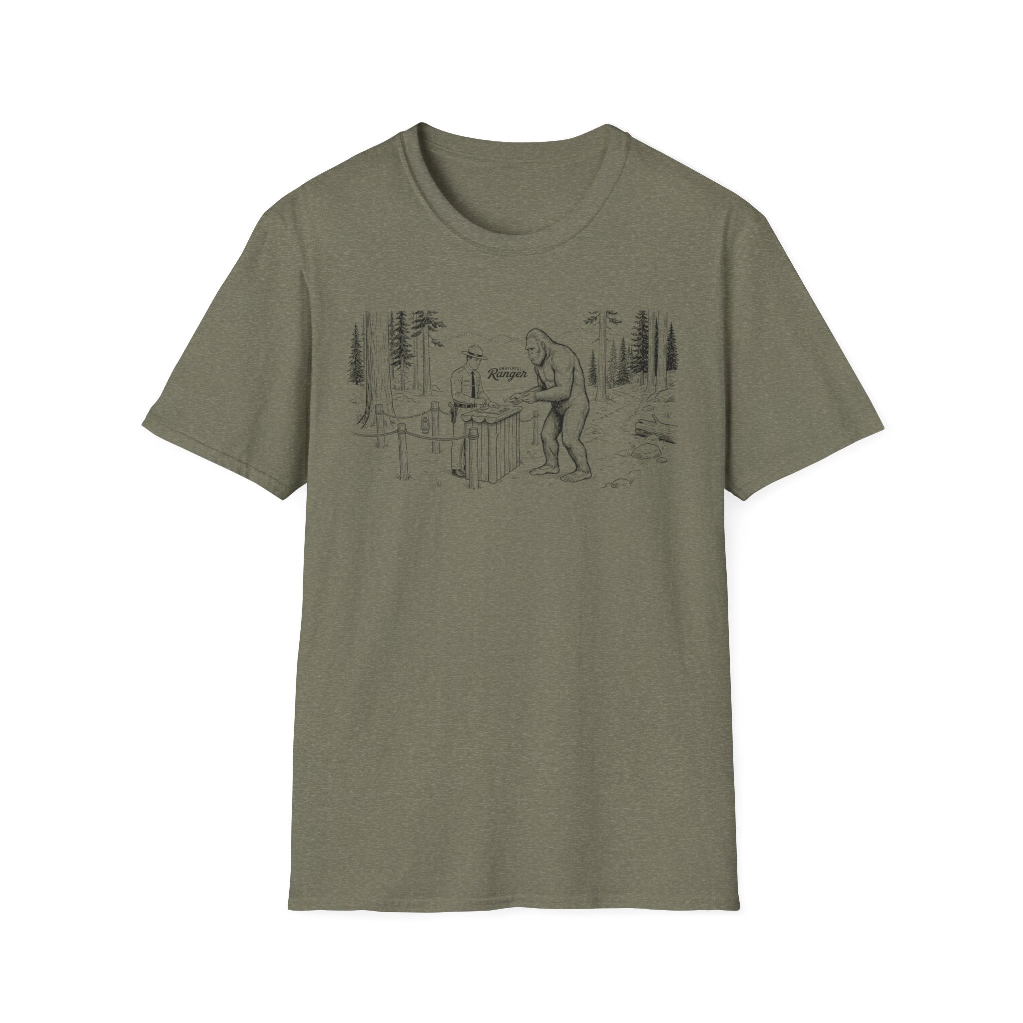 Bigfoot Passport Review T-Shirt