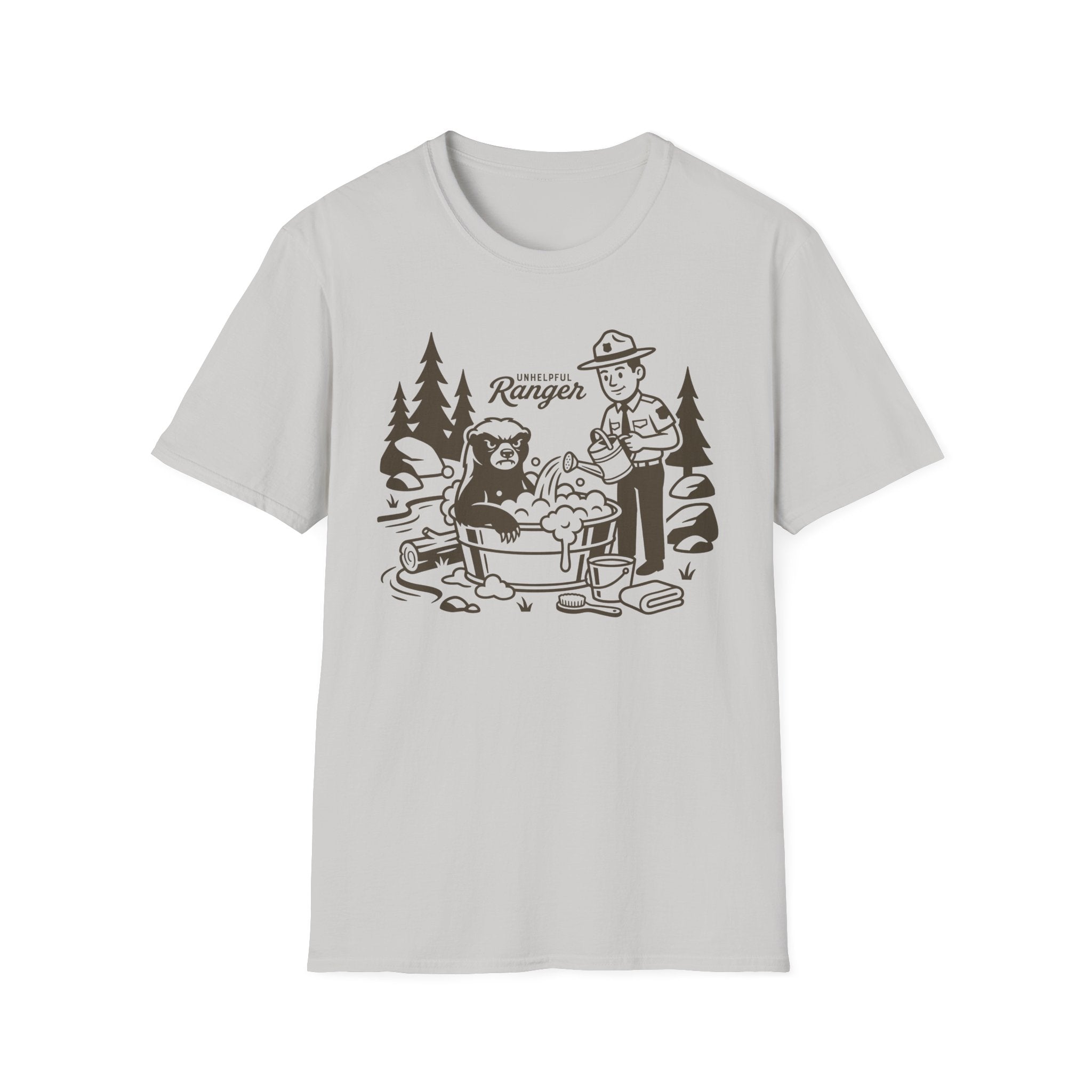 Honey Badger Bath Time T-Shirt