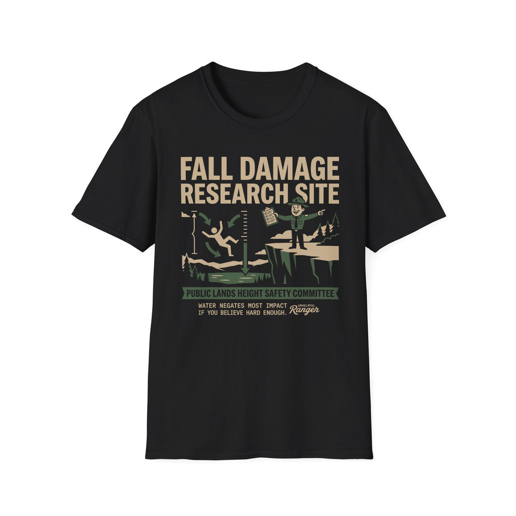 Fall Damage Research Site T-Shirt