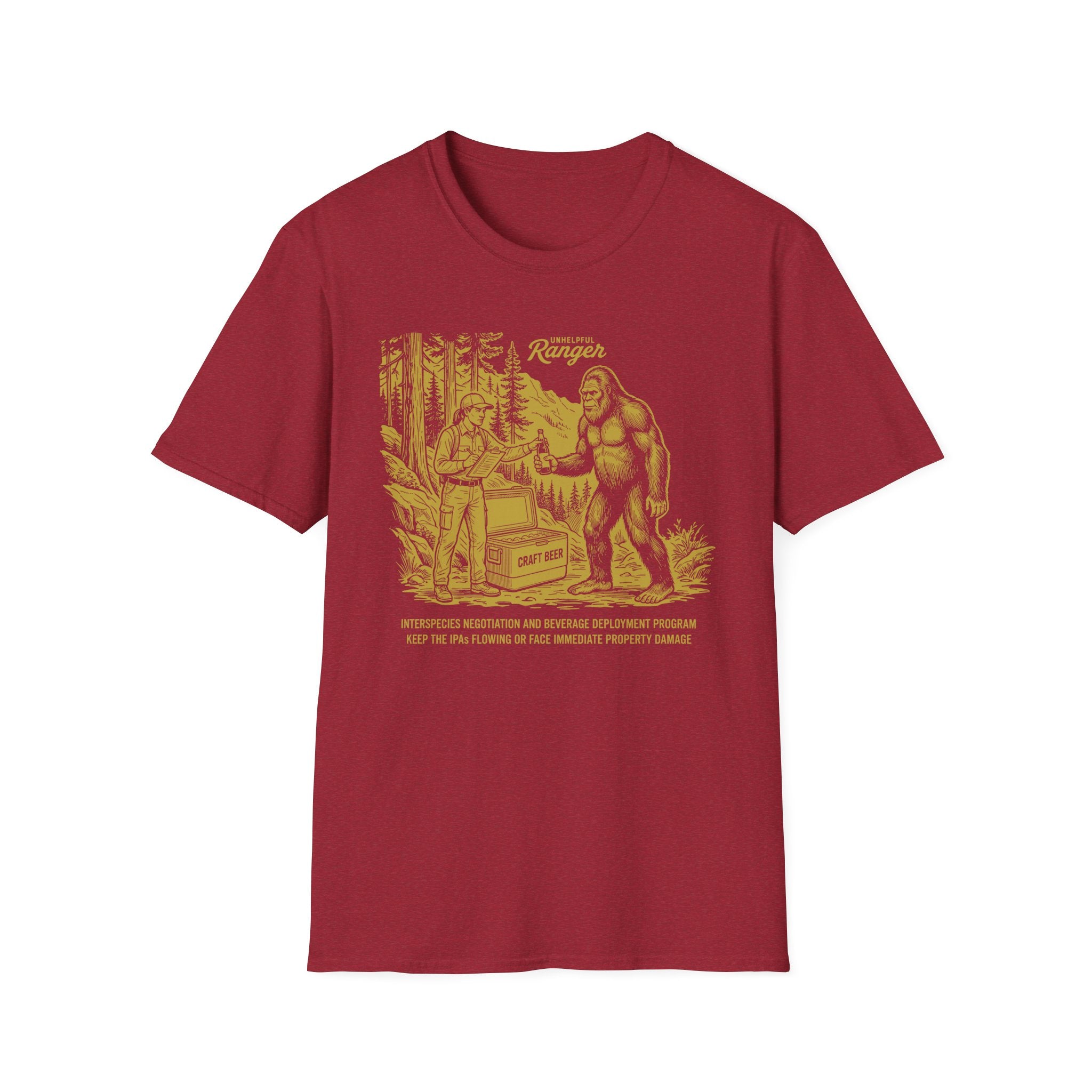 Sasquatch Beer Bribes T-Shirt