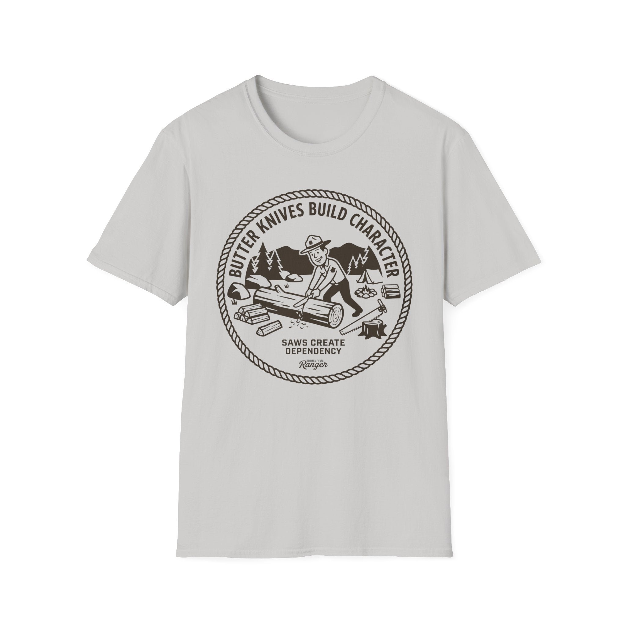 Butter Knife Lumberjack T-Shirt