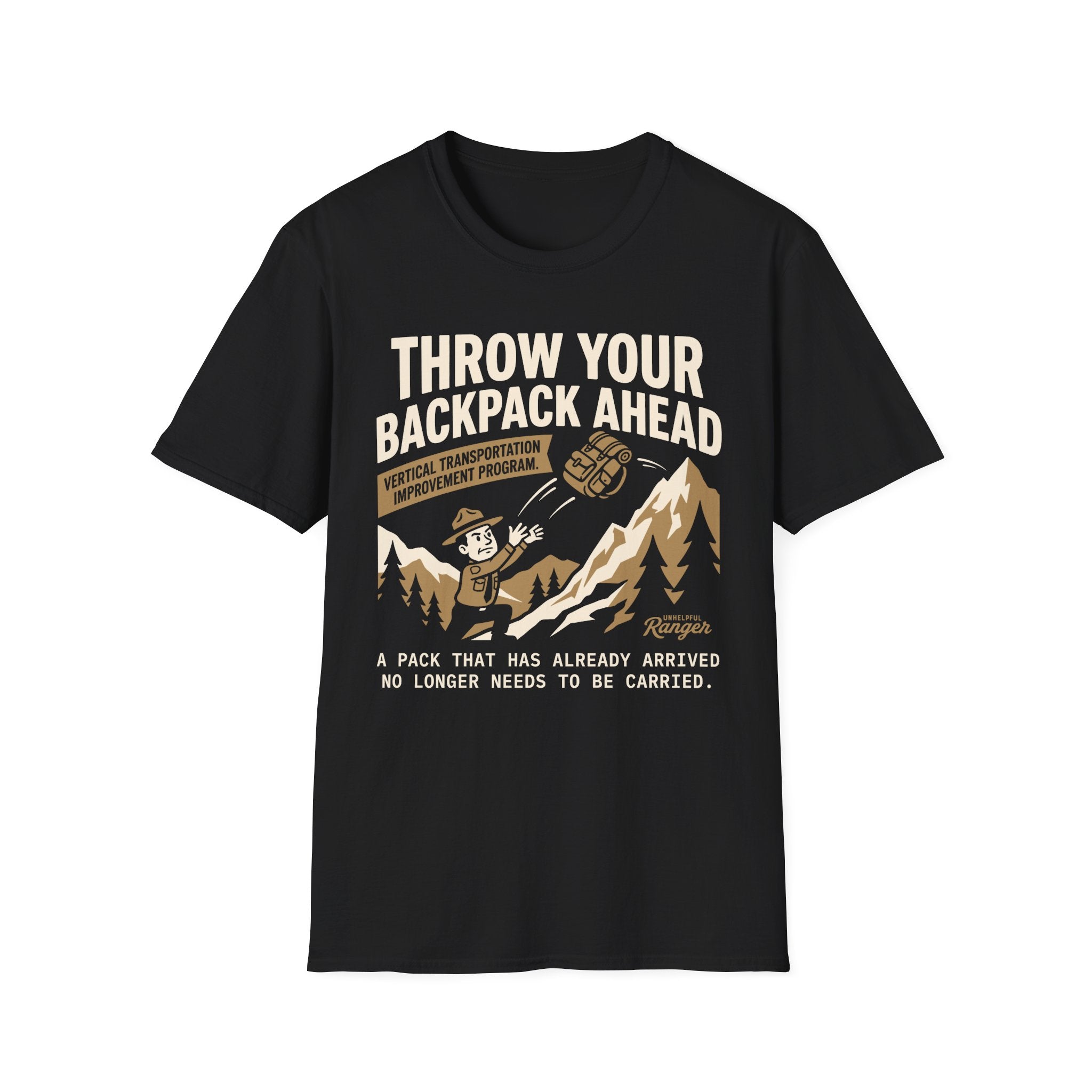 Throw Your Backpack Ahead T-Shirt