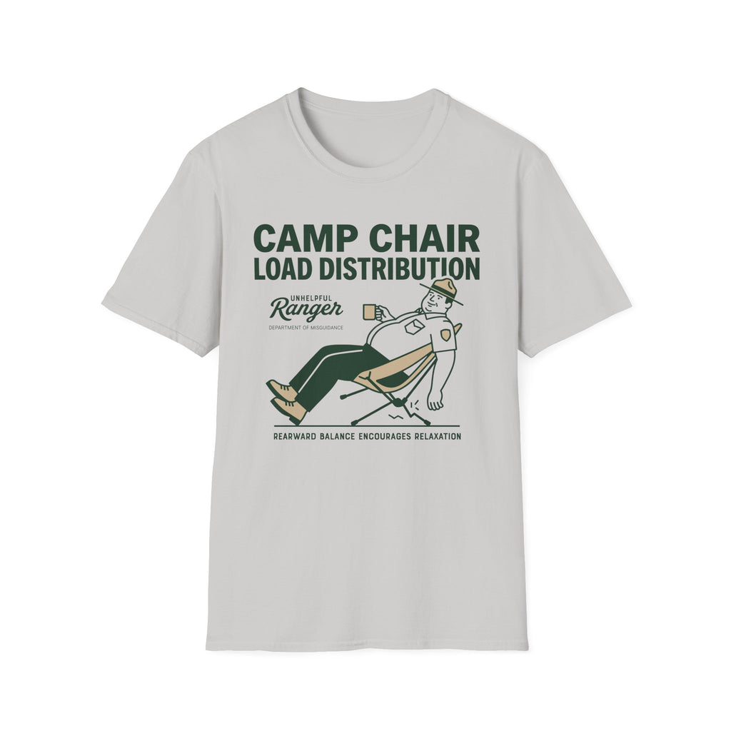 Camp Chair Load Distribution T-Shirt
