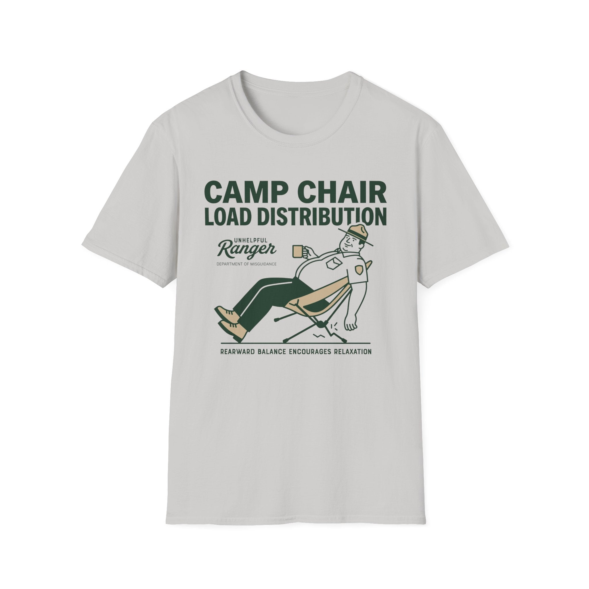 Camp Chair Load Distribution T-Shirt