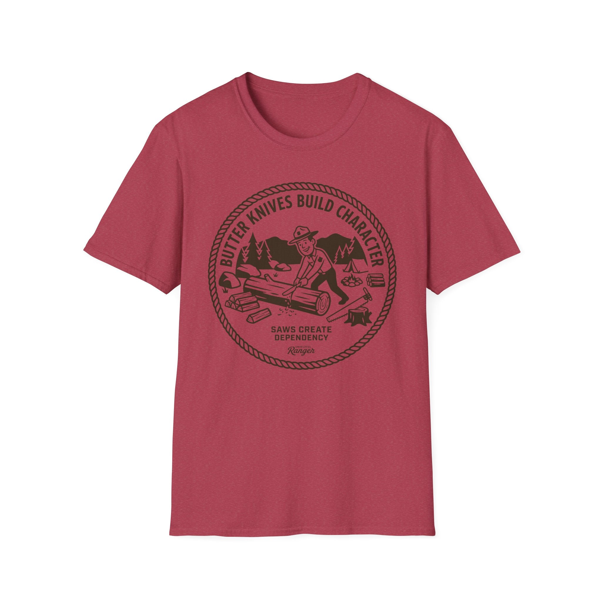 Butter Knife Lumberjack T-Shirt