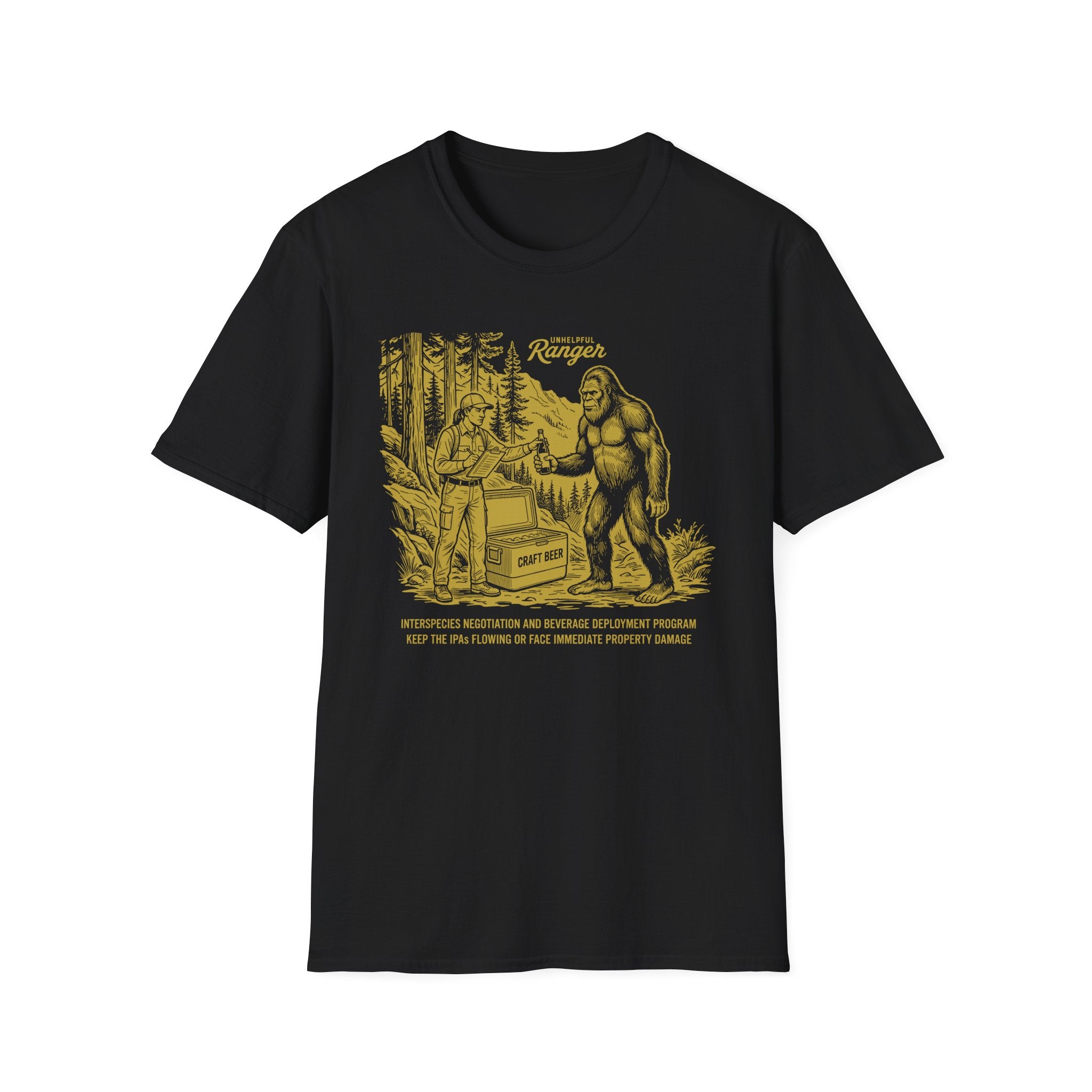 Sasquatch Beer Bribes T-Shirt