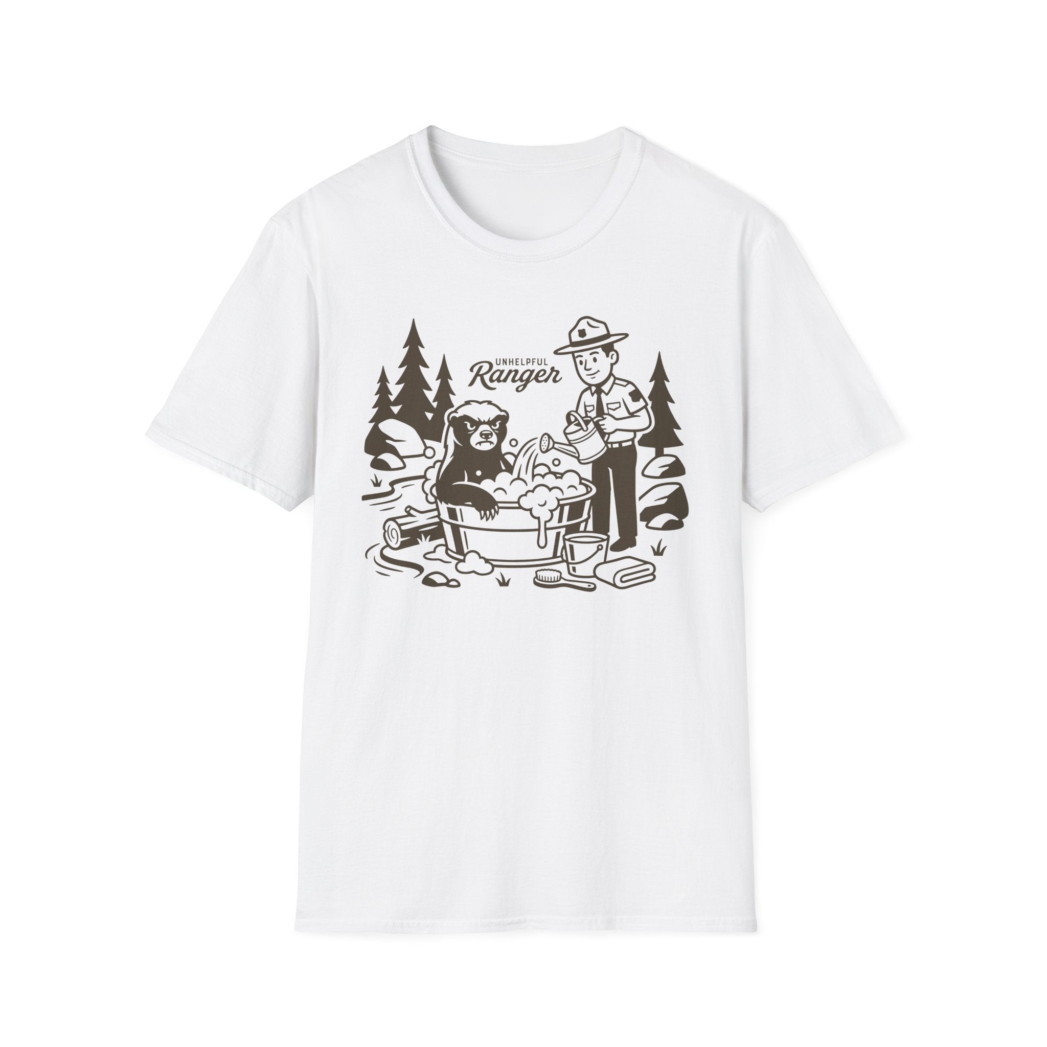 Honey Badger Bath Time T-Shirt