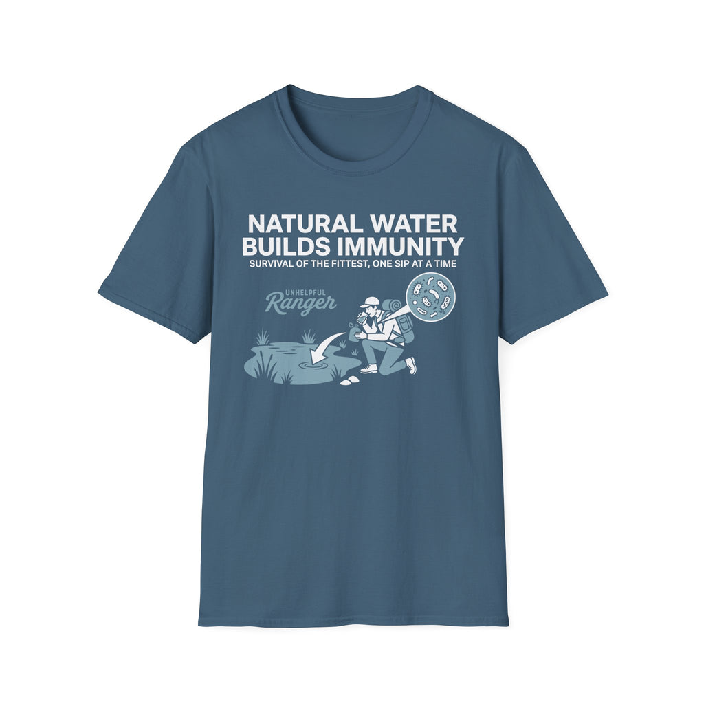 Natural Water Builds Immunity T-Shirt