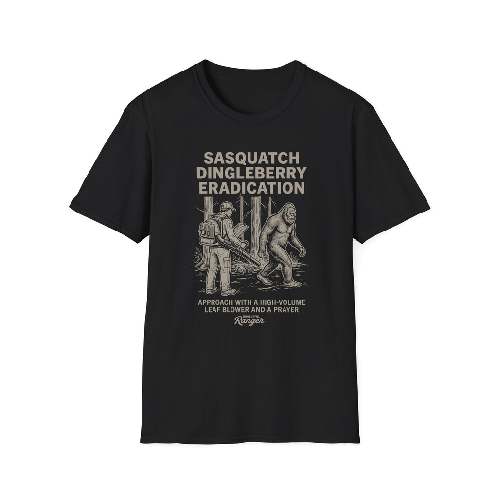 Sasquatch Dingleberry Eradication T-Shirt
