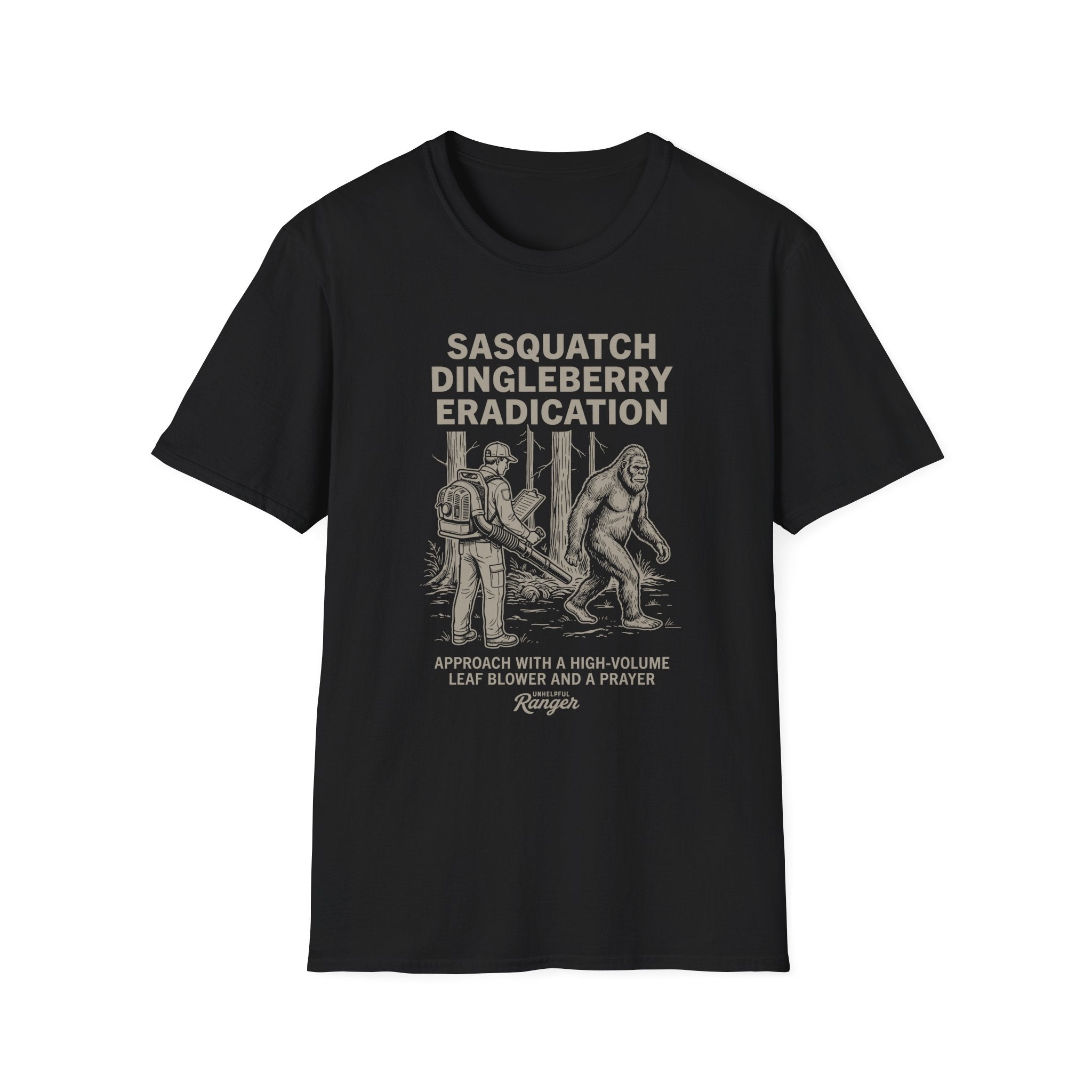Sasquatch Dingleberry Eradication T-Shirt