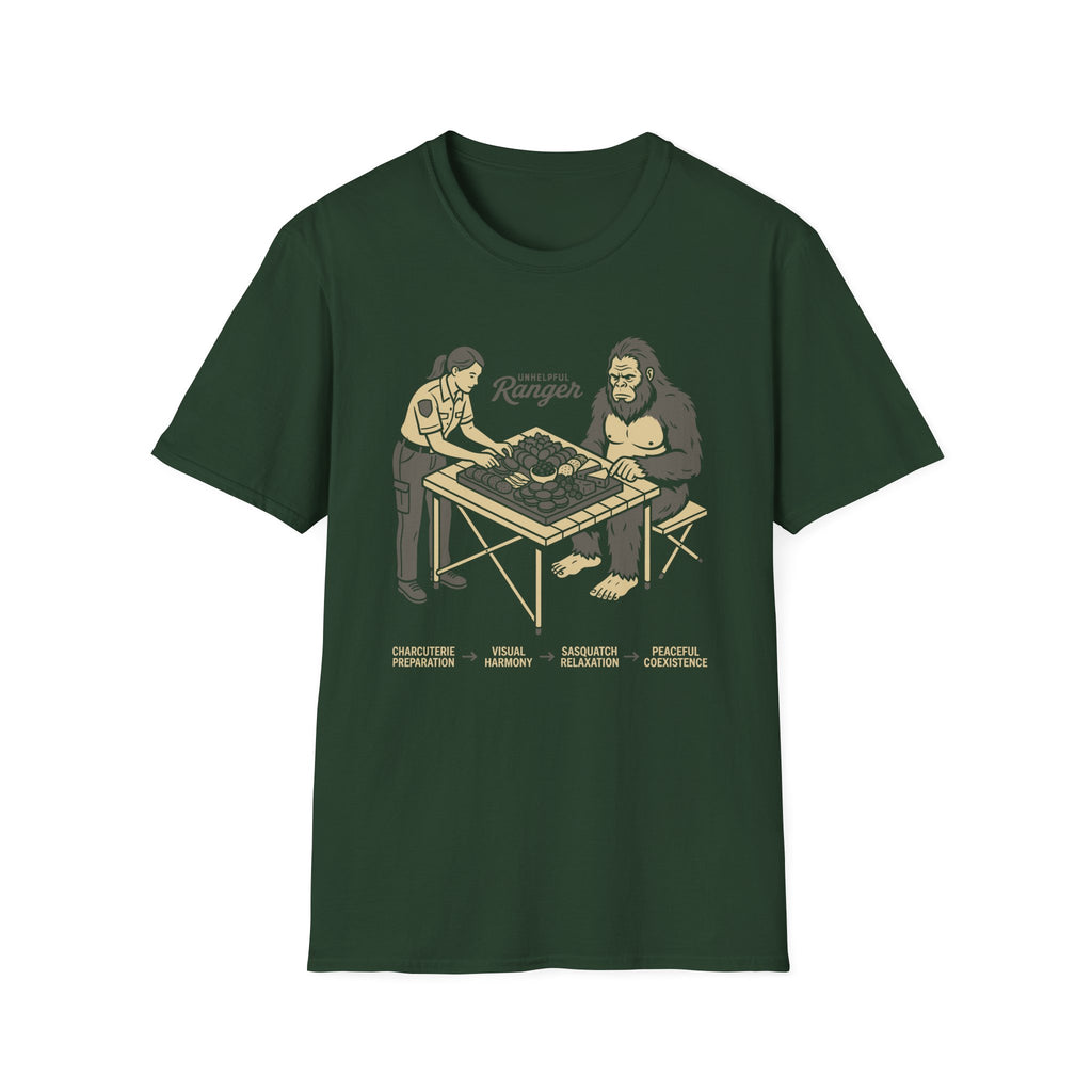 Sasquatch Grazing Board T-Shirt