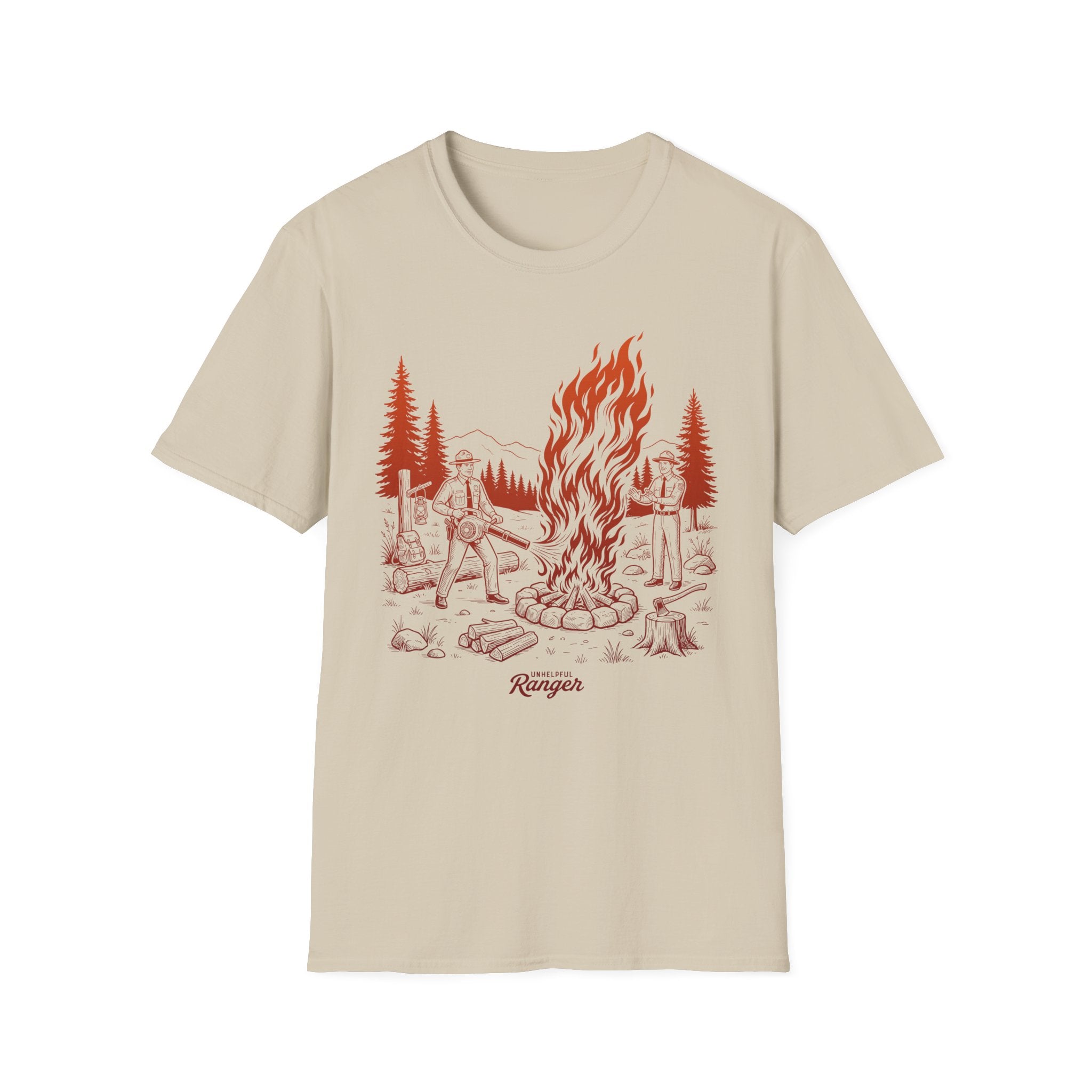 Leaf Blower Fire Protocol T-Shirt