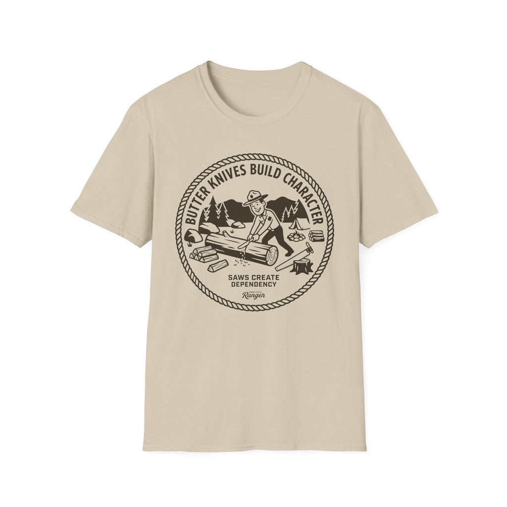Butter Knife Lumberjack T-Shirt