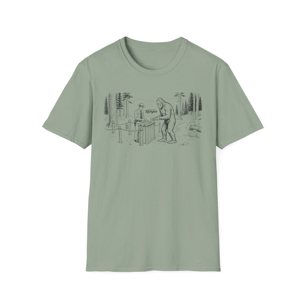 Bigfoot Passport Review T-Shirt
