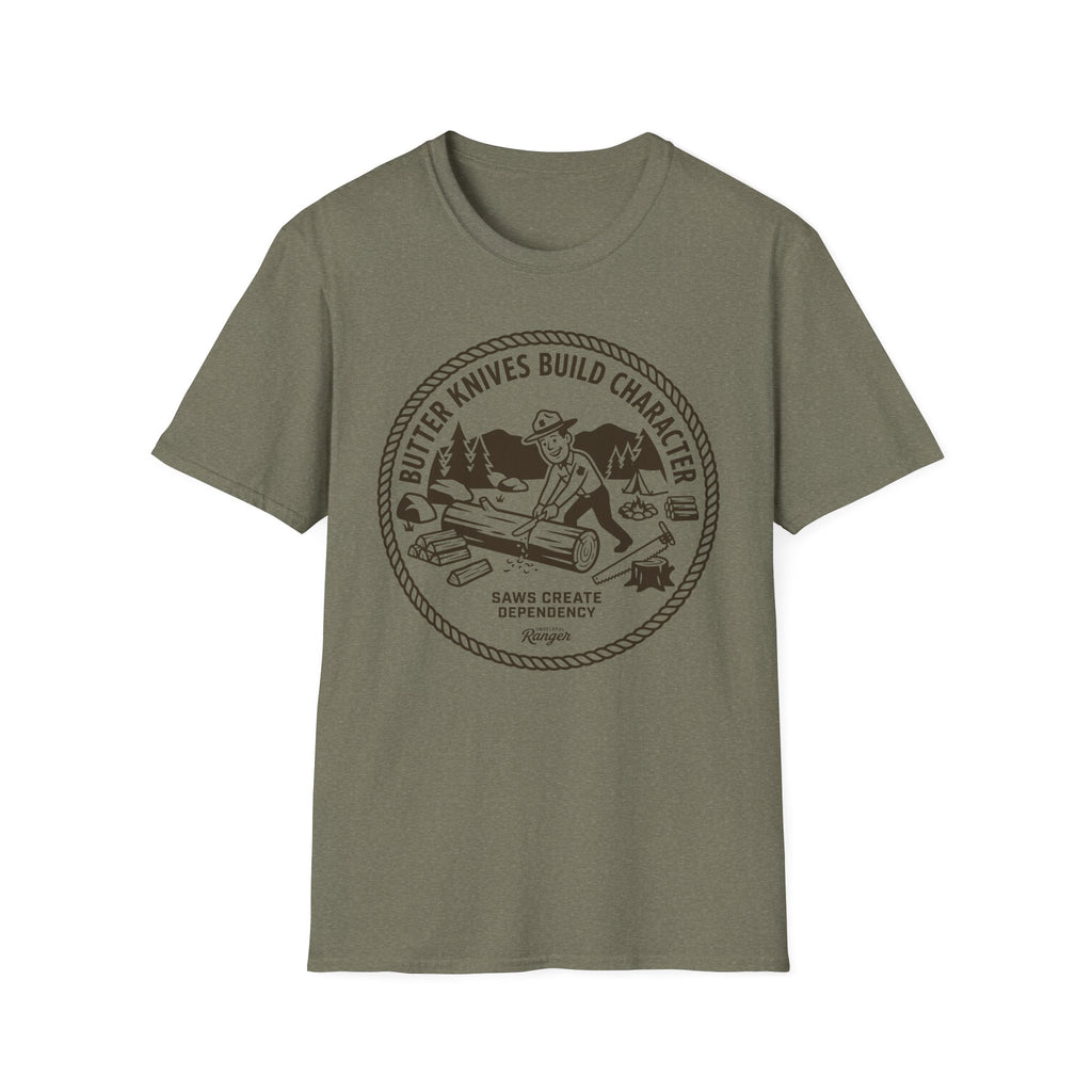 Butter Knife Lumberjack T-Shirt
