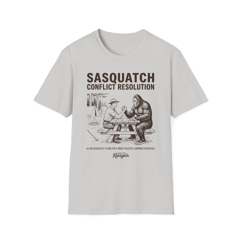 Sasquatch Arm Wrestle T-Shirt