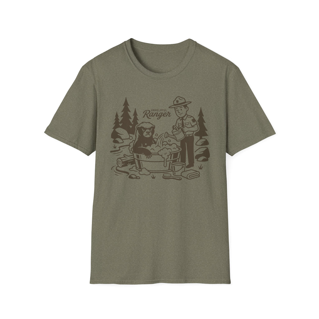 Honey Badger Bath Time T-Shirt
