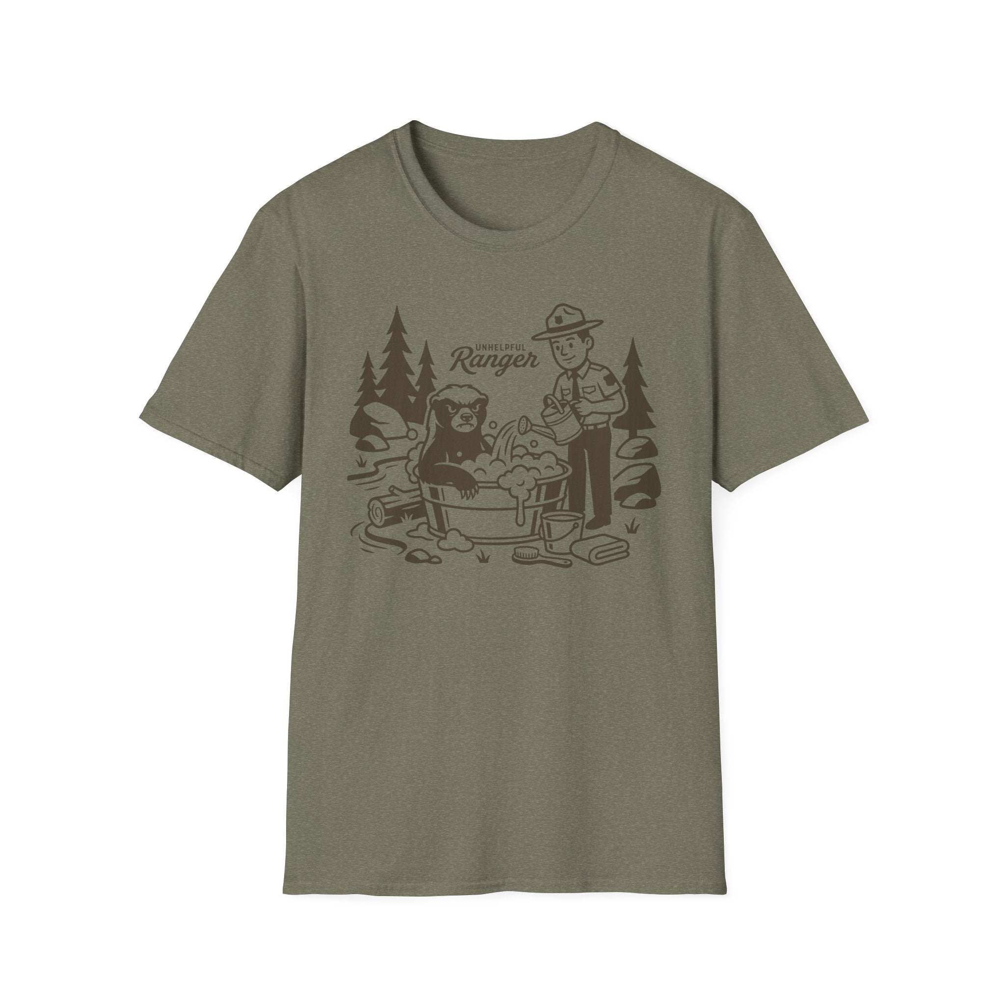 Honey Badger Bath Time T-Shirt