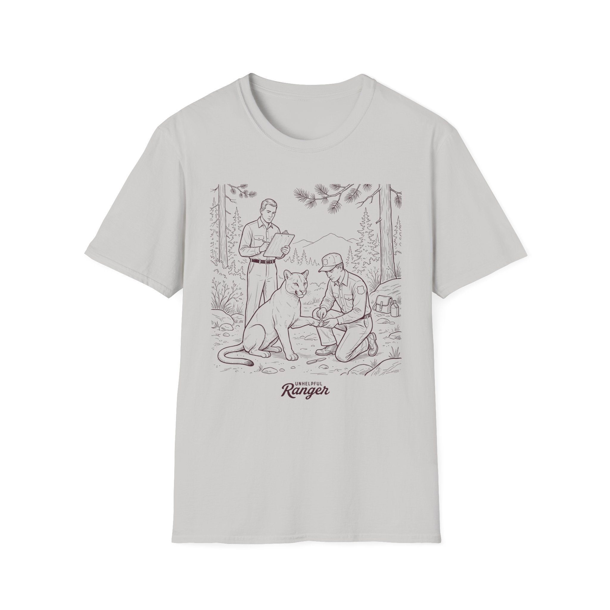 Mountain Lion Manicure T-Shirt