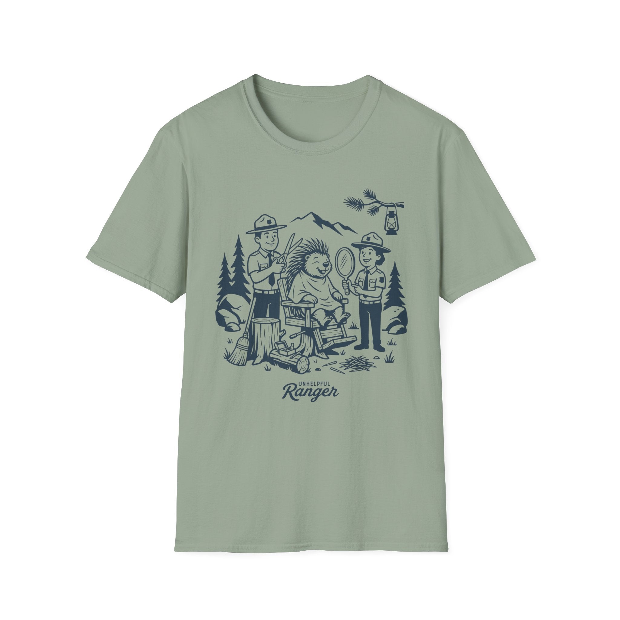 Porcupine Barber Shop T-Shirt