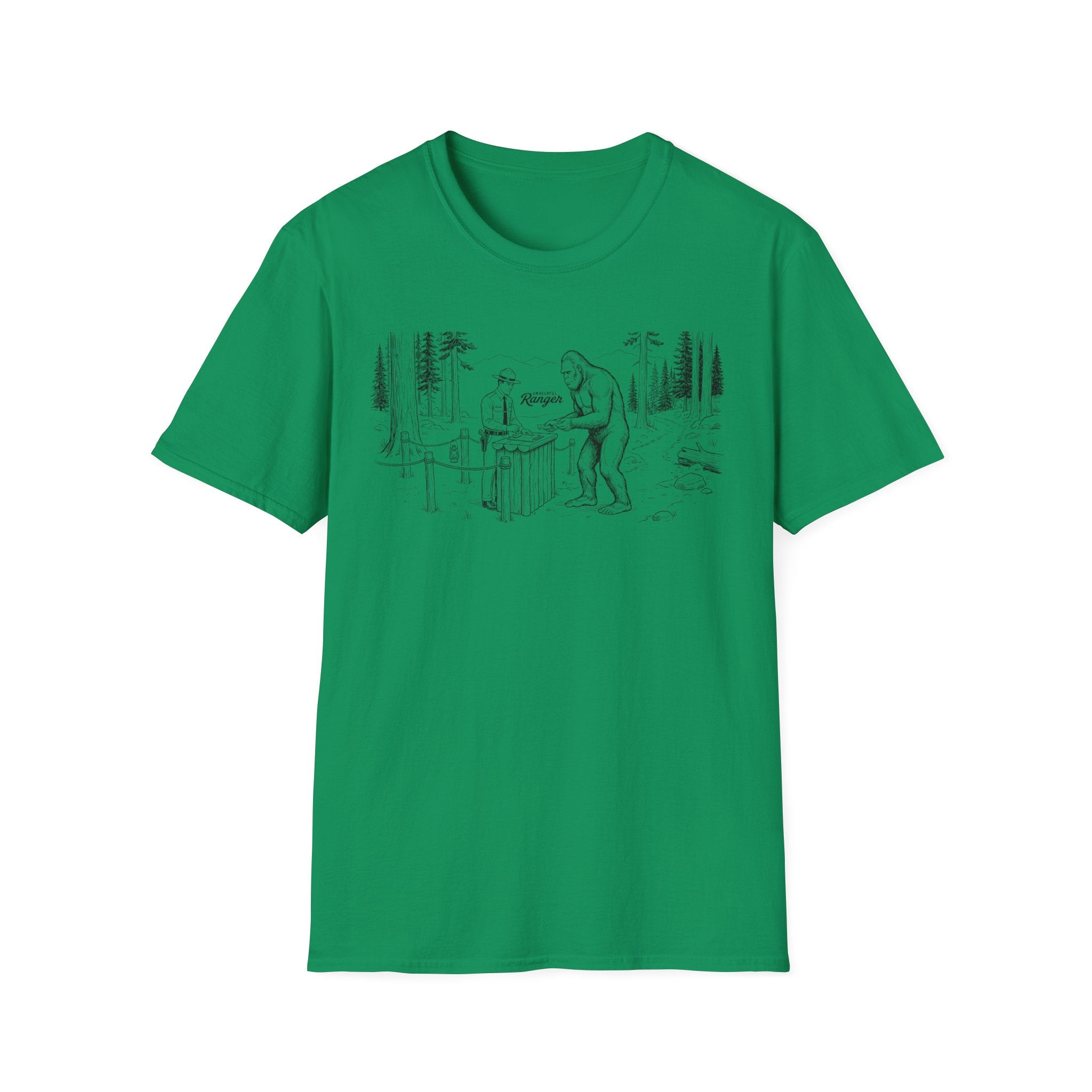 Bigfoot Passport Review T-Shirt