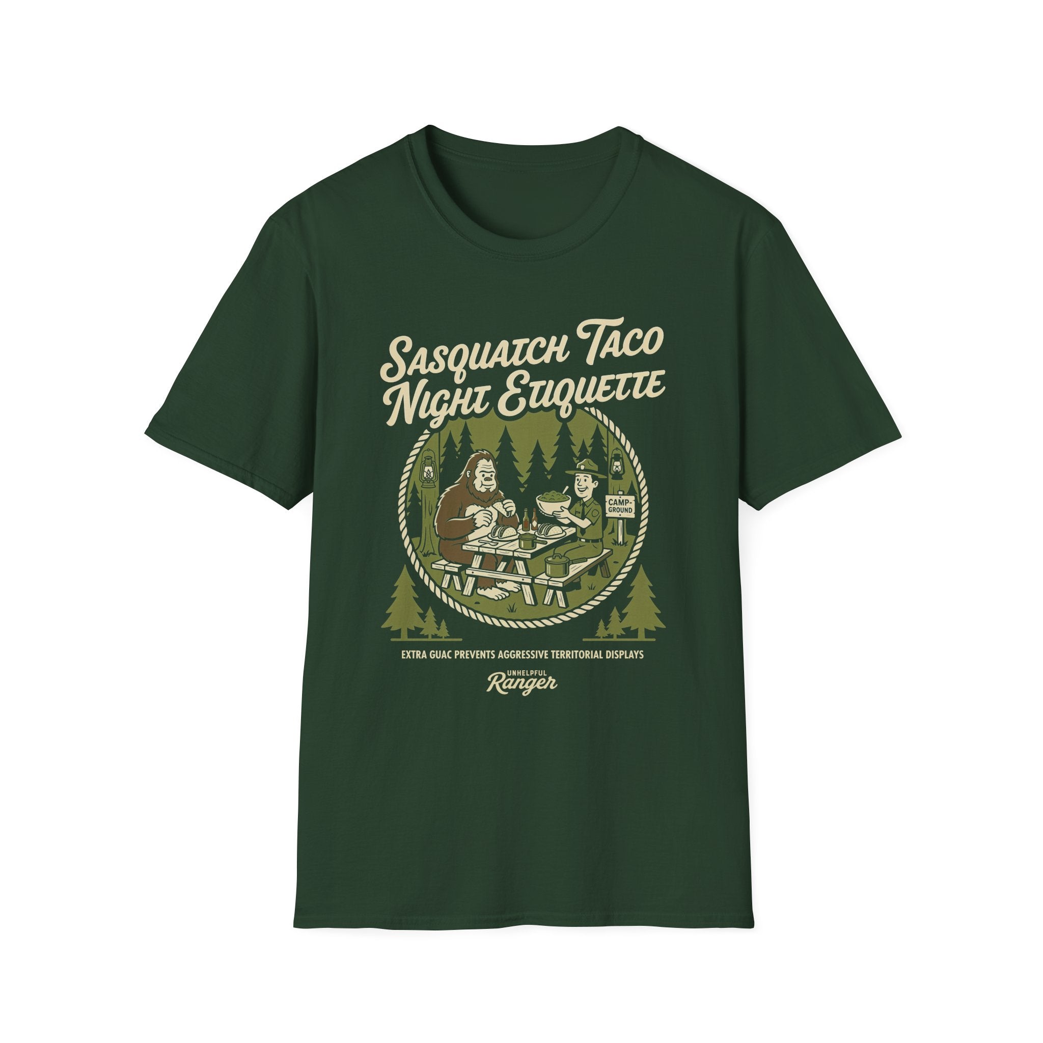 Sasquatch Taco Night T-Shirt