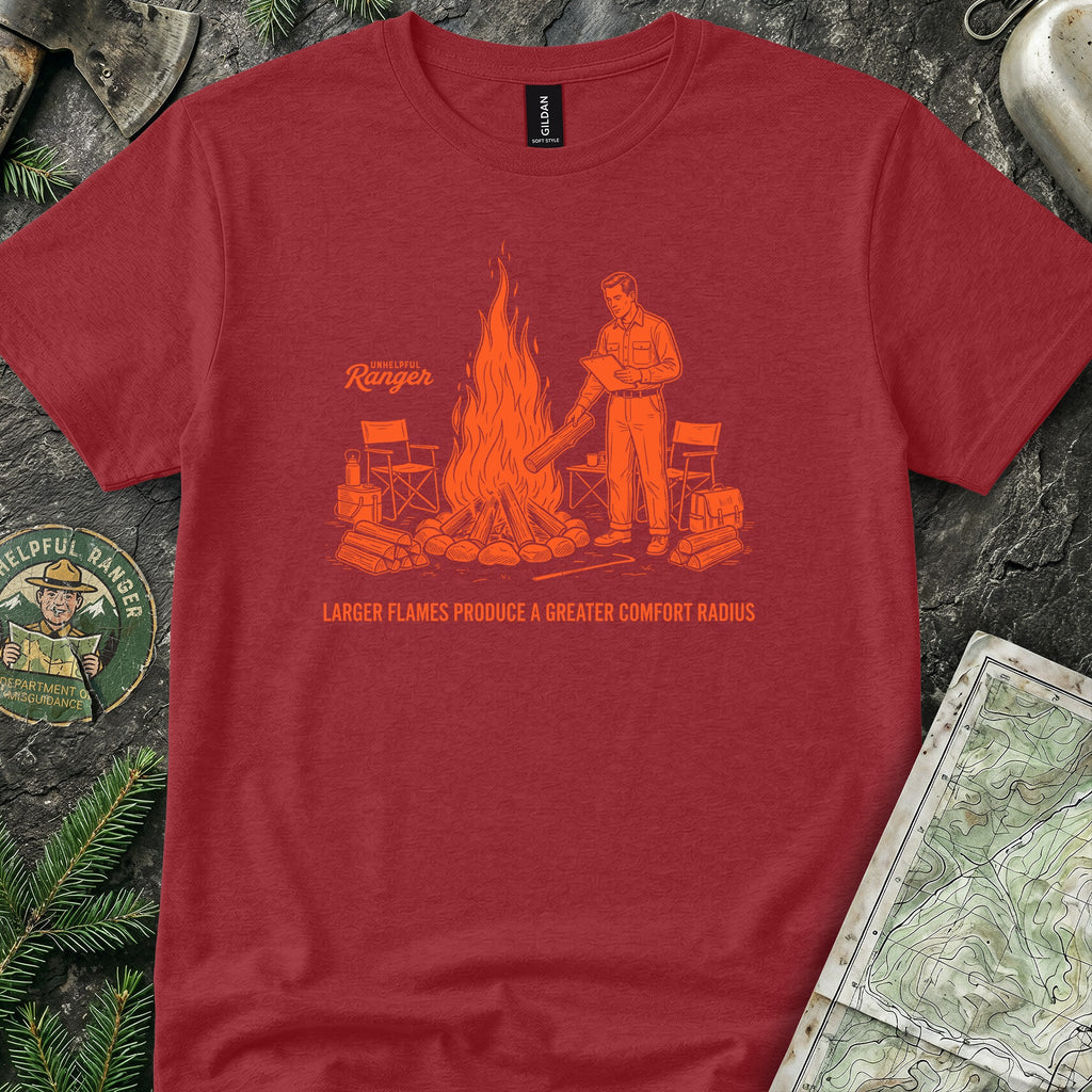 Campfire Efficiency Test T-Shirt