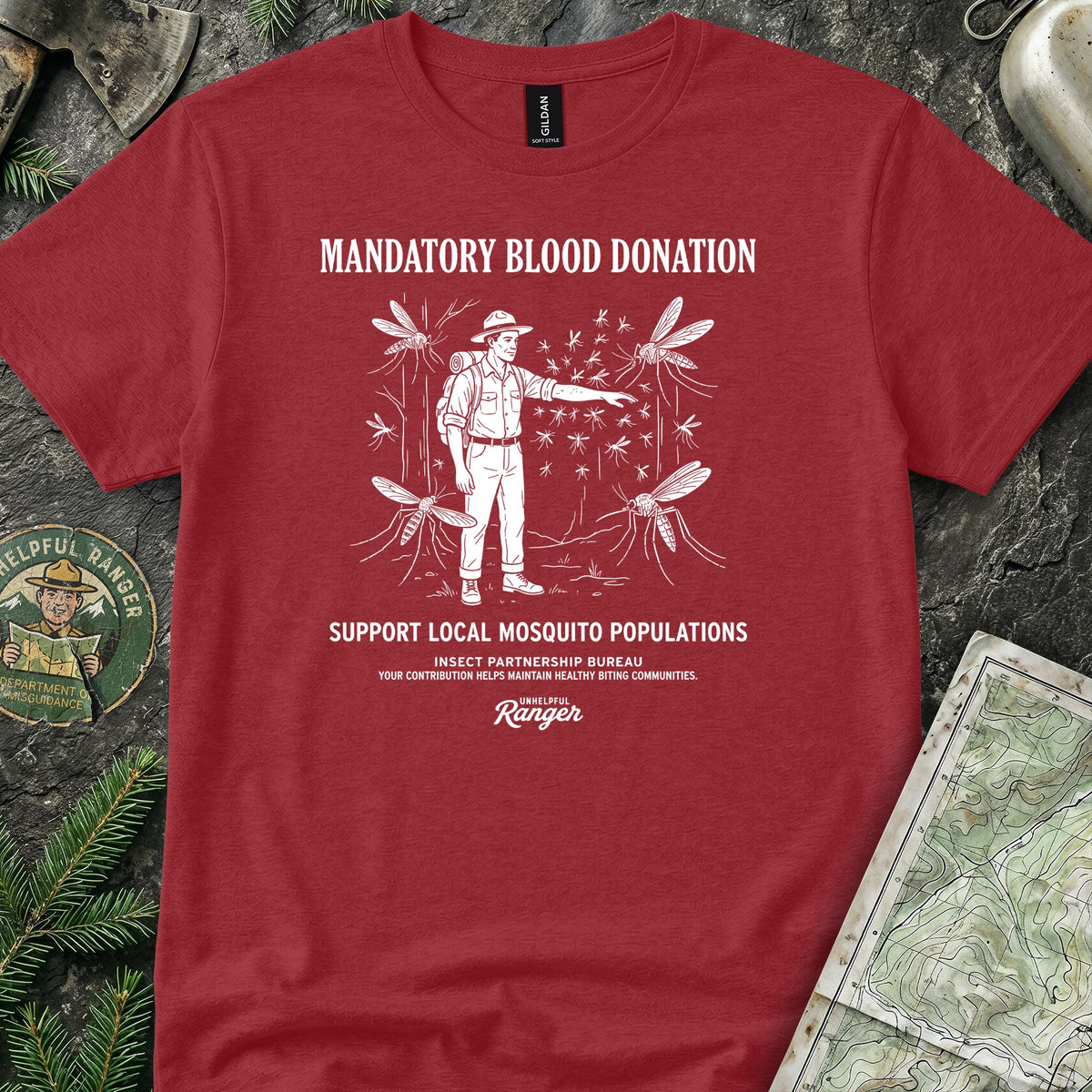 Mandatory Blood Donation T-Shirt