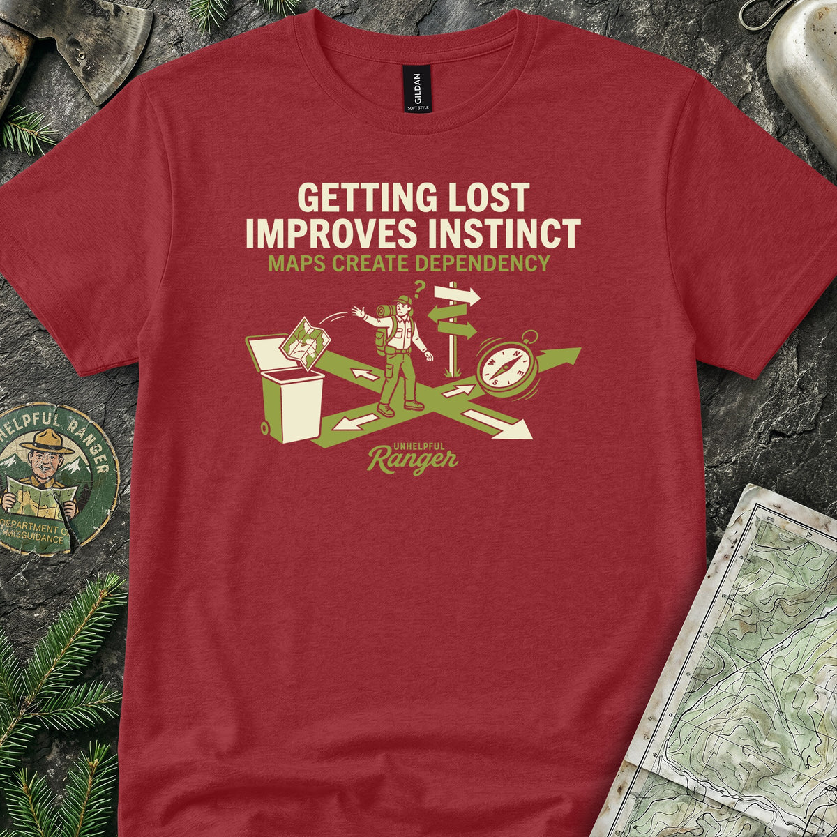 Getting Lost Improve Instinct T-Shirt
