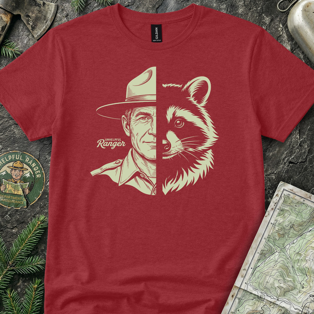 Face-Off Raccoon T-Shirt