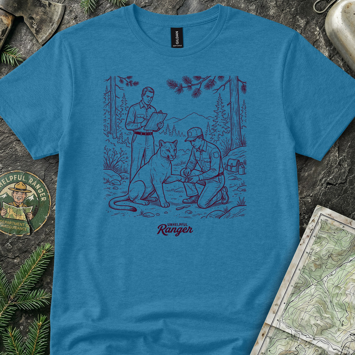 Mountain Lion Manicure T-Shirt