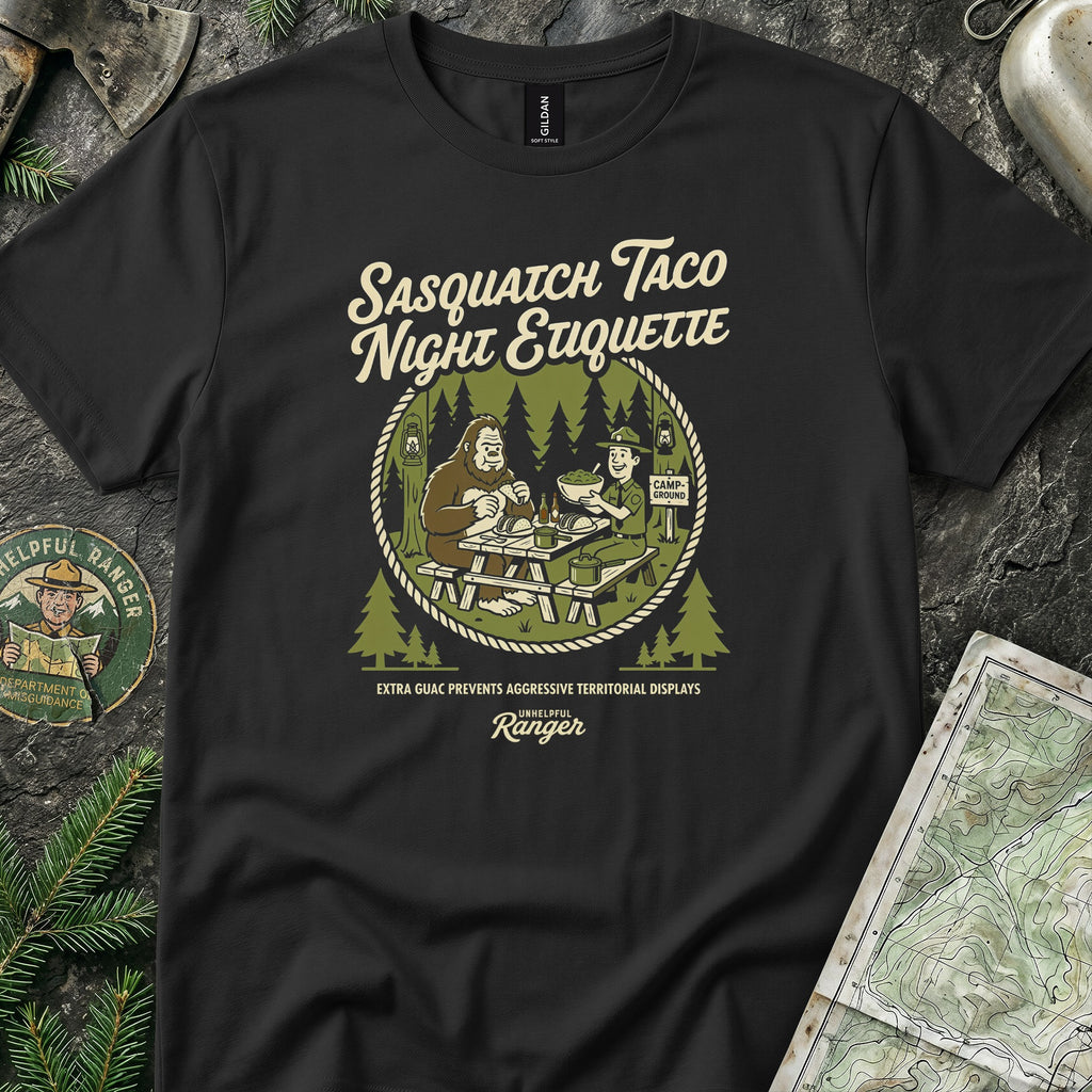 Sasquatch Taco Night T-Shirt