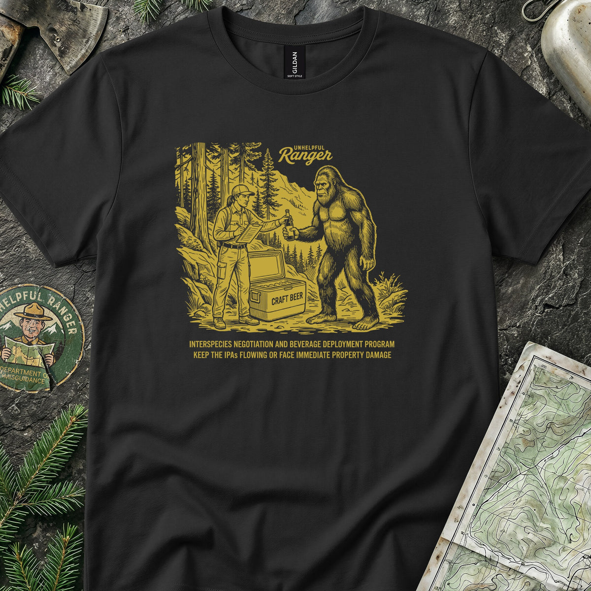 Sasquatch Beer Bribes T-Shirt