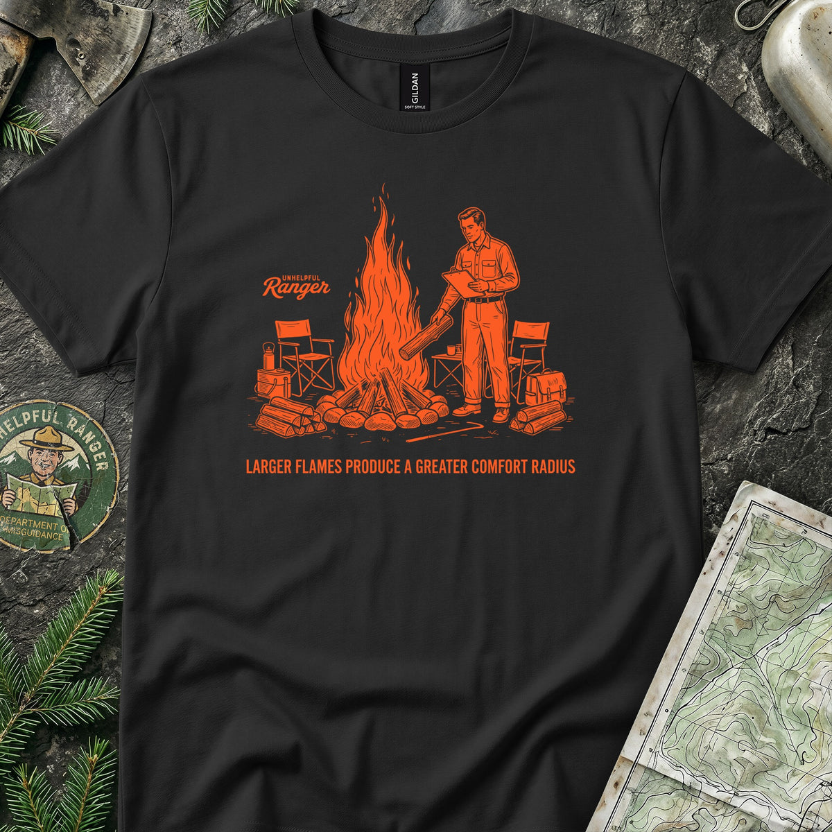 Campfire Efficiency Test T-Shirt