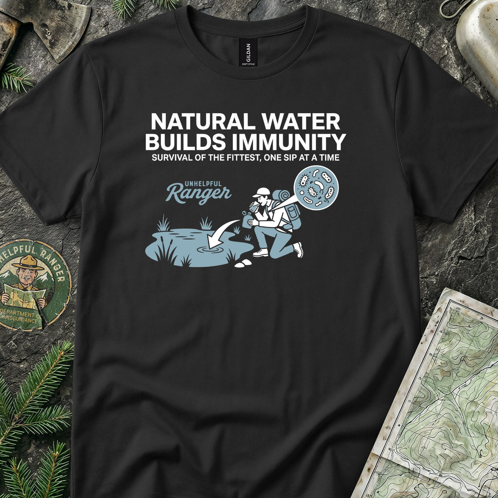 Natural Water Builds Immunity T-Shirt