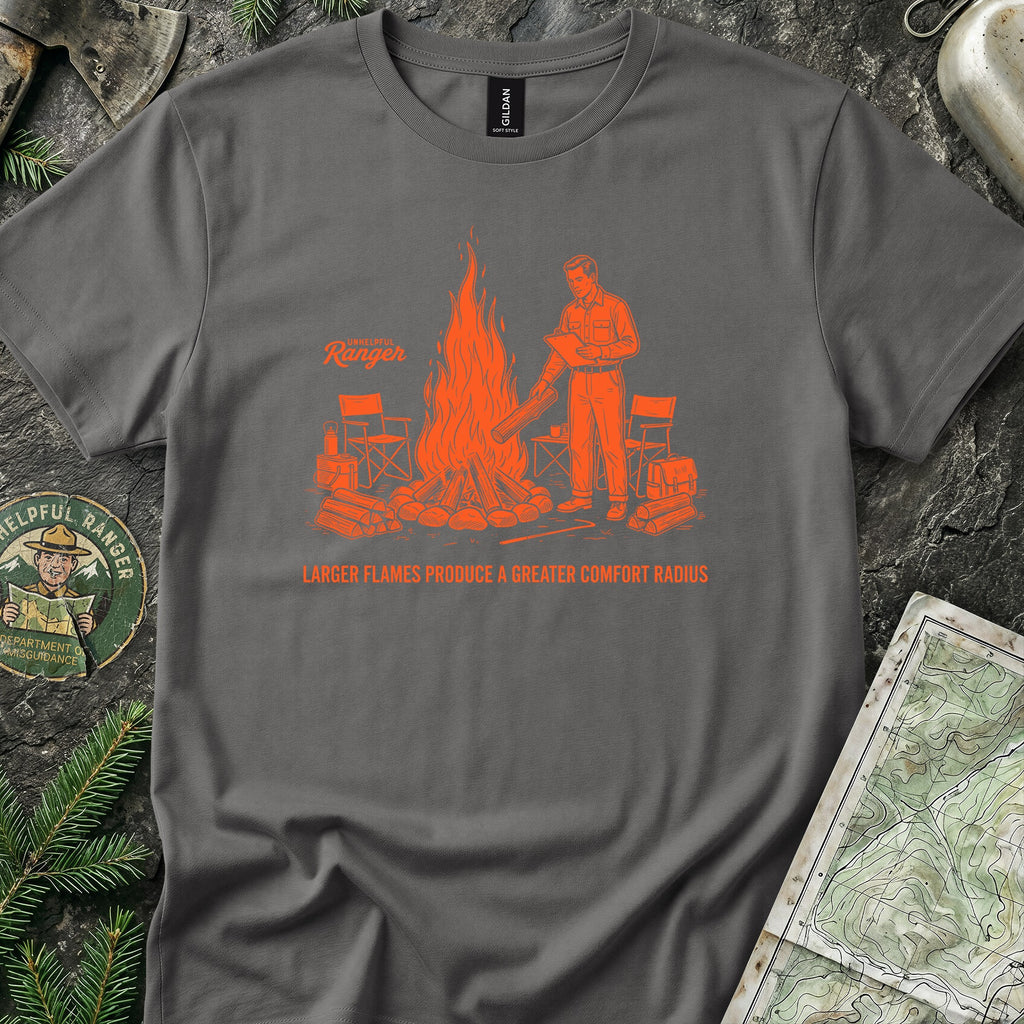Campfire Efficiency Test T-Shirt