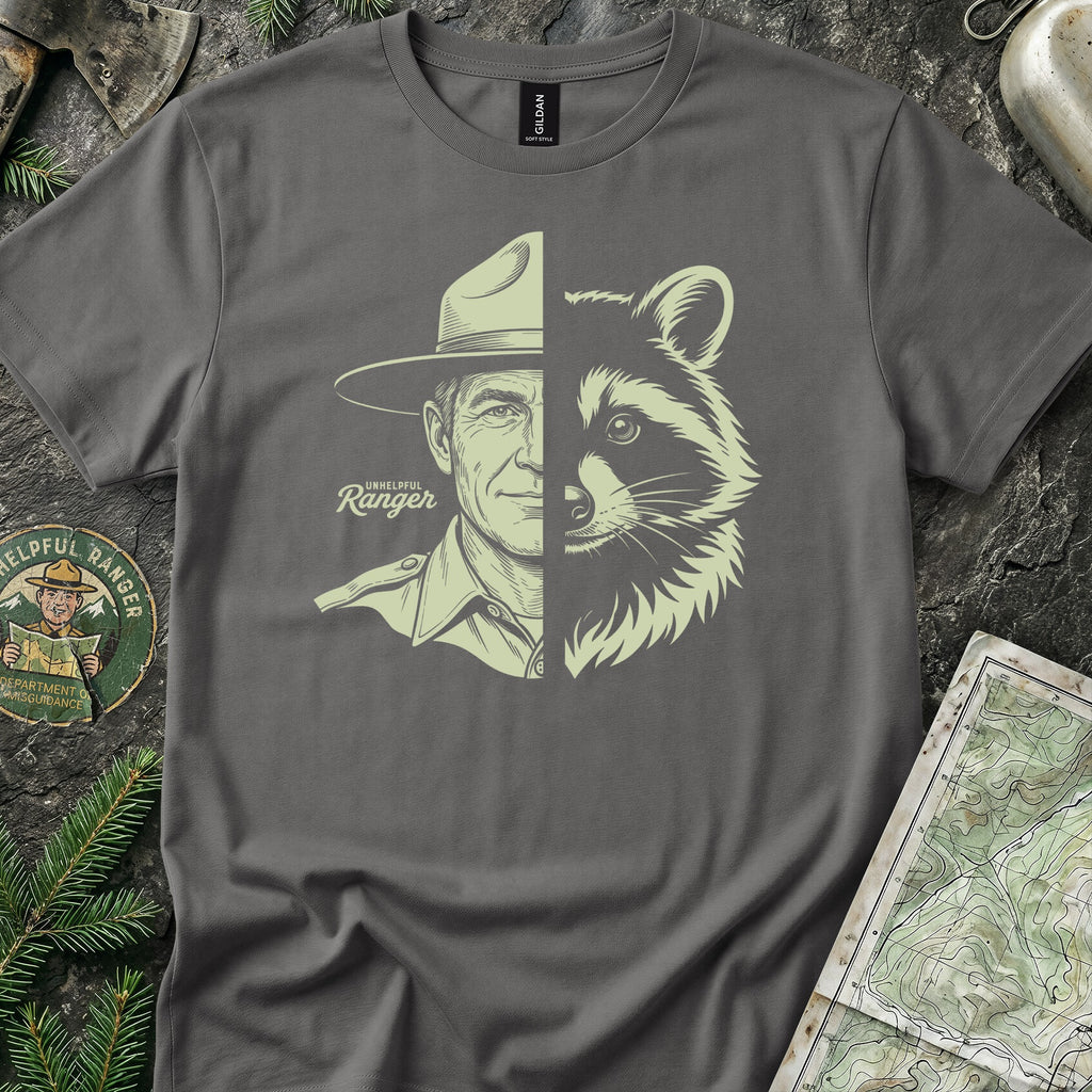 Face-Off Raccoon T-Shirt