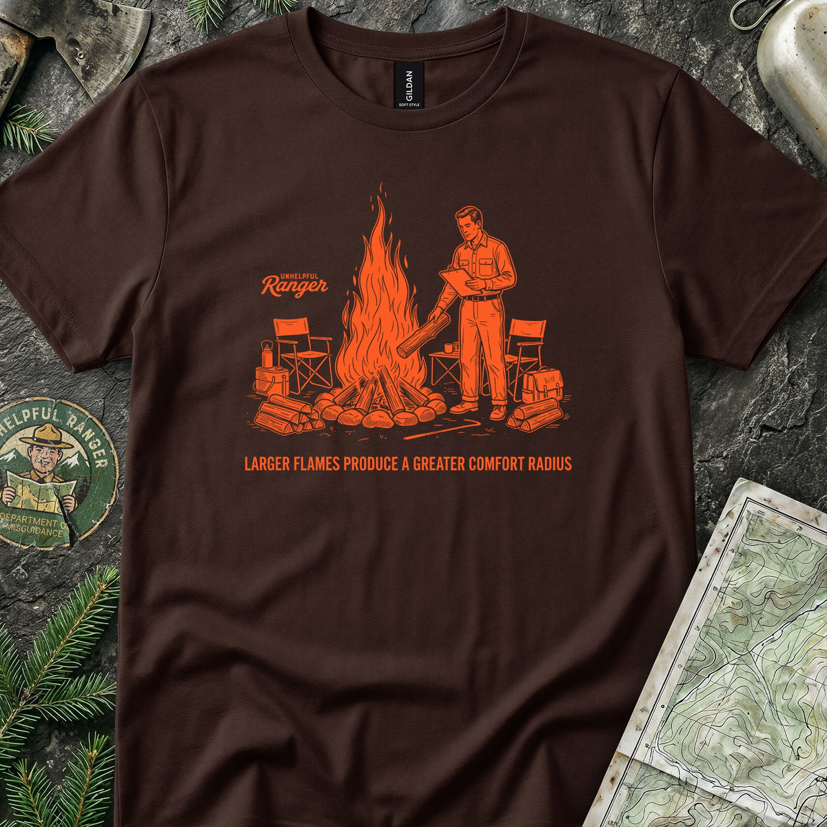 Campfire Efficiency Test T-Shirt