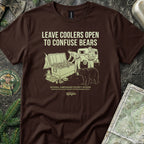 Leave Coolers Open to Confuse Bears T-Shirt