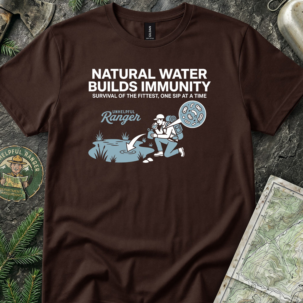Natural Water Builds Immunity T-Shirt