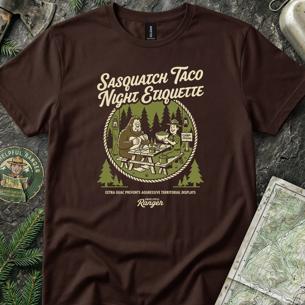 Sasquatch Taco Night T-Shirt