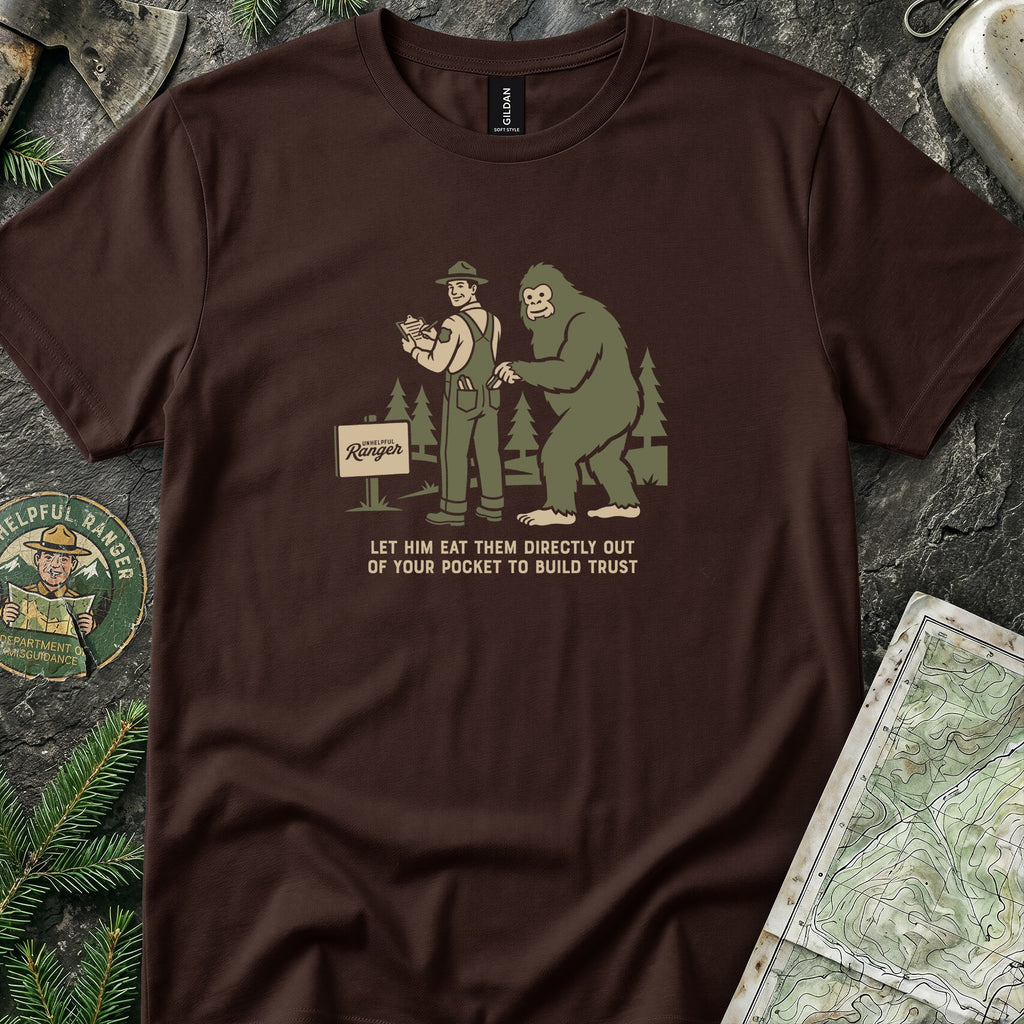 Sasquatch Hot Dog Secrets T-Shirt
