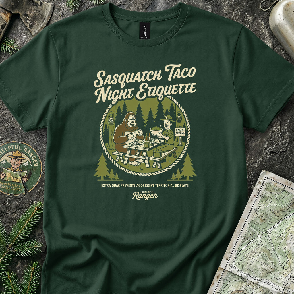 Sasquatch Taco Night T-Shirt