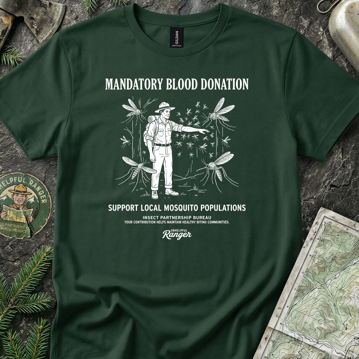 Mandatory Blood Donation T-Shirt
