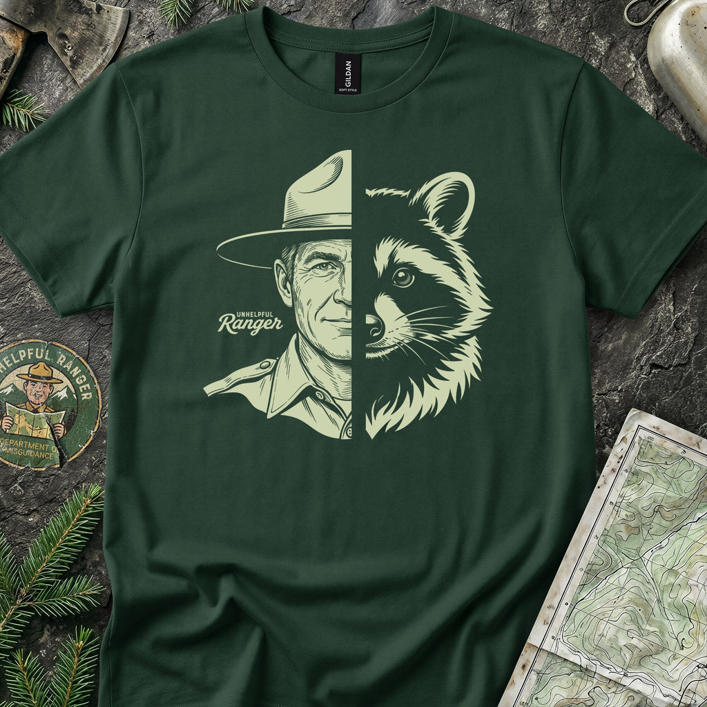 Face-Off Raccoon T-Shirt
